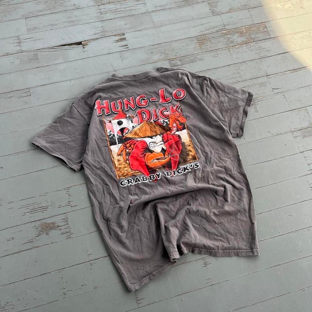 Crabby Dicks Streetwear Y2K Graphic Tee Shirt